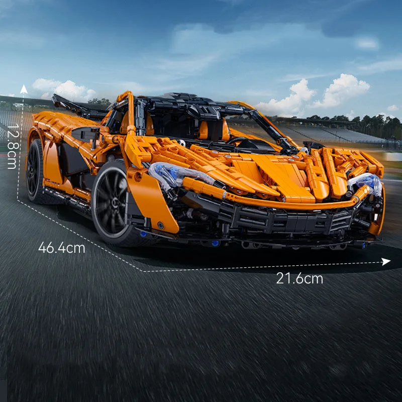 Bloc de Construction de voiture de Super Sport P1, échelle technique 1:10, modèle Spuercar, véhicule, brique à vapeur, ensembles de Construction, Collection de jouets