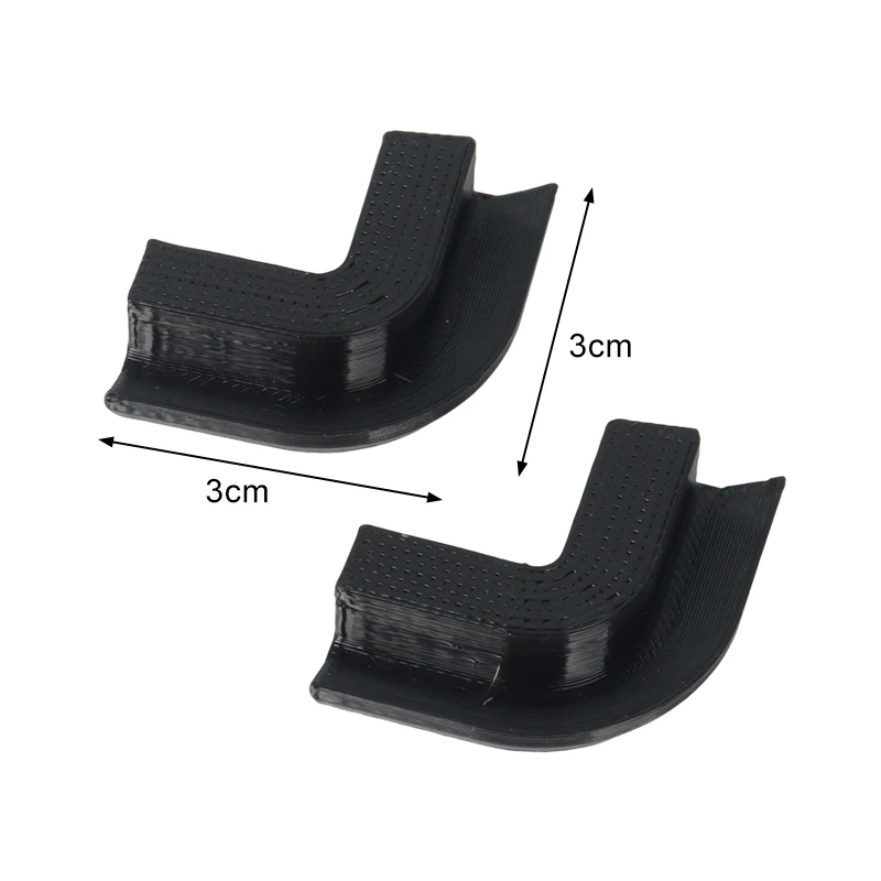 2PCS Car Rear Window Seal Corners Window Glasses Plastic Seal For Bmw E36 Sedan 3 Series Car Window Protection Accessories