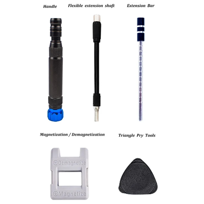 SYW-64-In-1 Watch Mobile Phone Disassembly Maintenance Tool Chrome Vanadium Steel Screwdriver Set