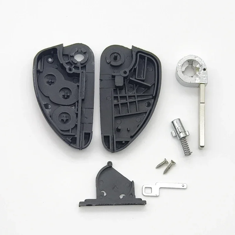 Cocolockey Flip Car Key Fob Shell for ALFA ROMEO 147 156 166 GT JTD 3 Button Folding Remote Key Housing Uncut Blade Replacement - Image 6