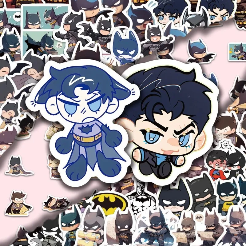 BeastKingdom باتمان Q نسخة الكرتون لطيف الكتابة على الجدران ملصقات الإبداعية شخصية مقاوم للماء ملصقات الزخرفية لعبة تاجر الجملة