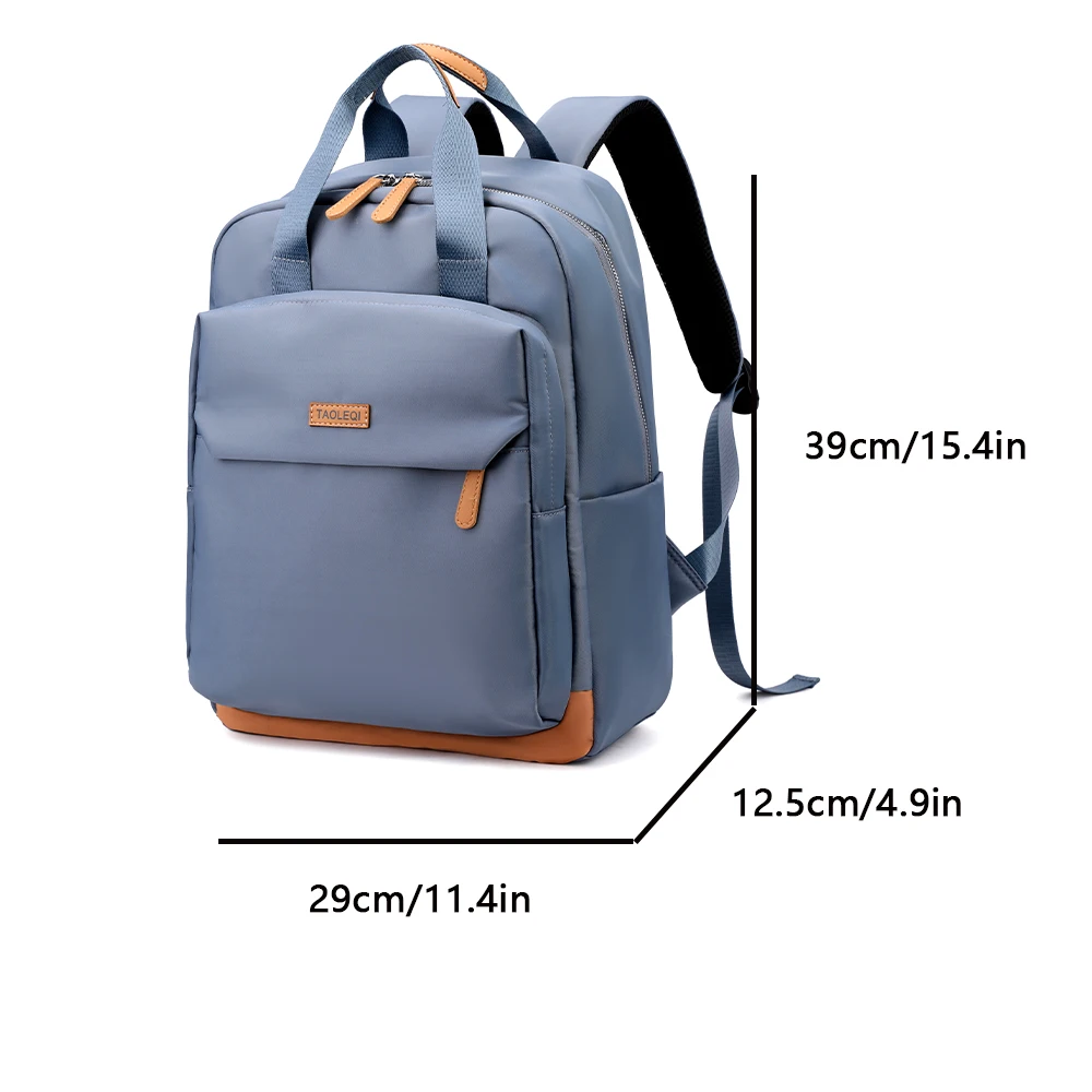 Solid color small fresh campus backpack forest style durable travel water-repellent large-capacity student school bag sports fitness bag computer bag