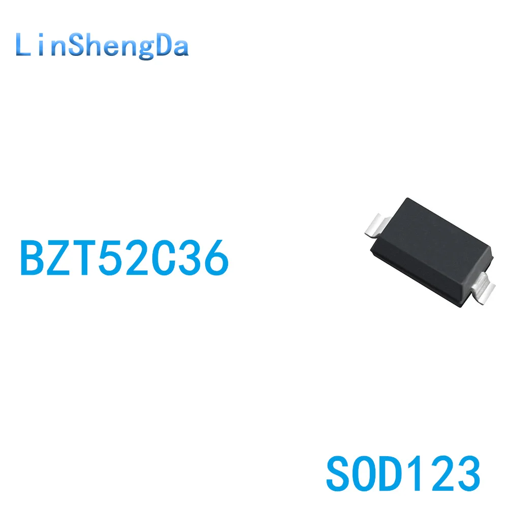 

SMD диодный регулятор напряжения BZT52C36 36 В SOD123 1206 WS 1 диск 3K