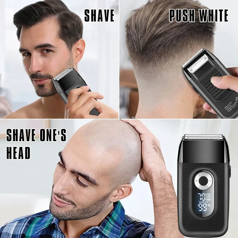 Original V515 Hair Removal Appliances 2 IN 1 Mini Electric Shaver Pocket Size Waterproof Razor Automatic Razor Trimmer