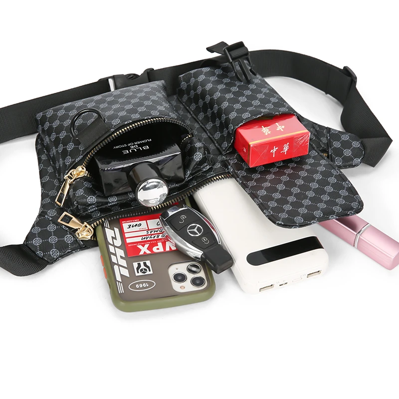 Marsupio multifunzionale da uomo leggero sportivo ciclismo marsupio piccole borse a tracolla per uomo marsupio da cintura borse da petto uomo