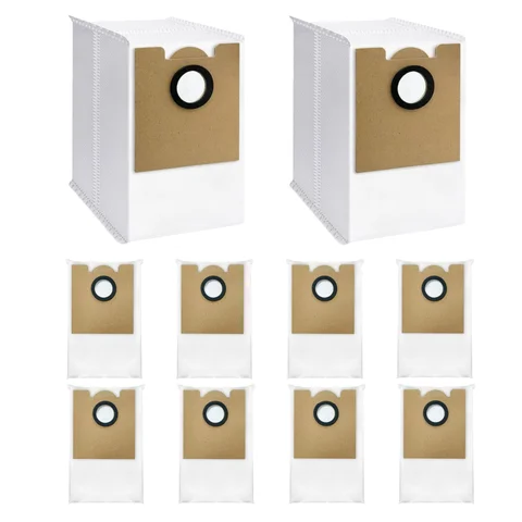 10 PACK Replacement Dust Bags for Lefant M2 Pro, M2S Pro,M2 Plus Robot Vacuum Cleaner, HEPA Filter Compatible Dustbags