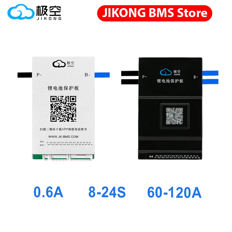 

JIKONG 0.6A Smart BMS 8S-24S Li-ion Lifepo4 LTO Battery 60A 80A 120A Balance Current Application Scenarios-Widely Household BMS