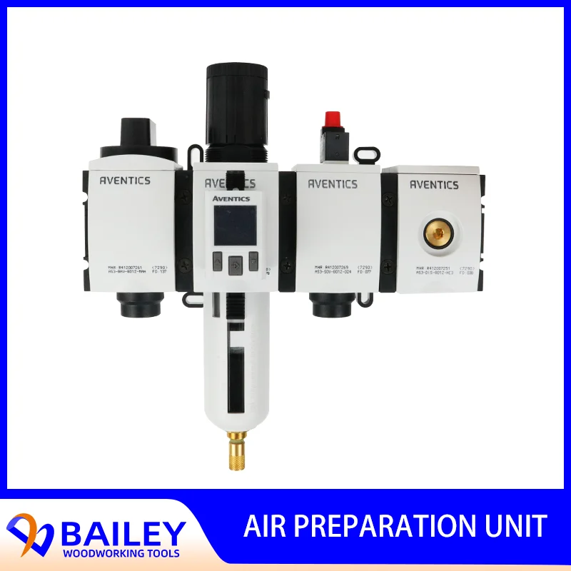 

BAILEY 1PC 4-011-04-1635 Air preparation unit AS3 G1/2 2-16BAR Aventics R412010184 for Homag Holzma Weeke Machine