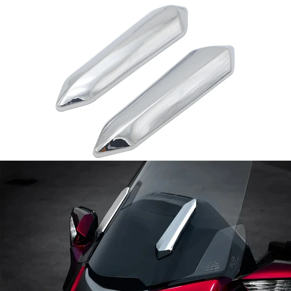 Motorcycle Front And Rear Chrome Trim For Honda Goldwing Gold wing 1800 Touring F6B GL1800 2018 2019 2020 lights Accessories