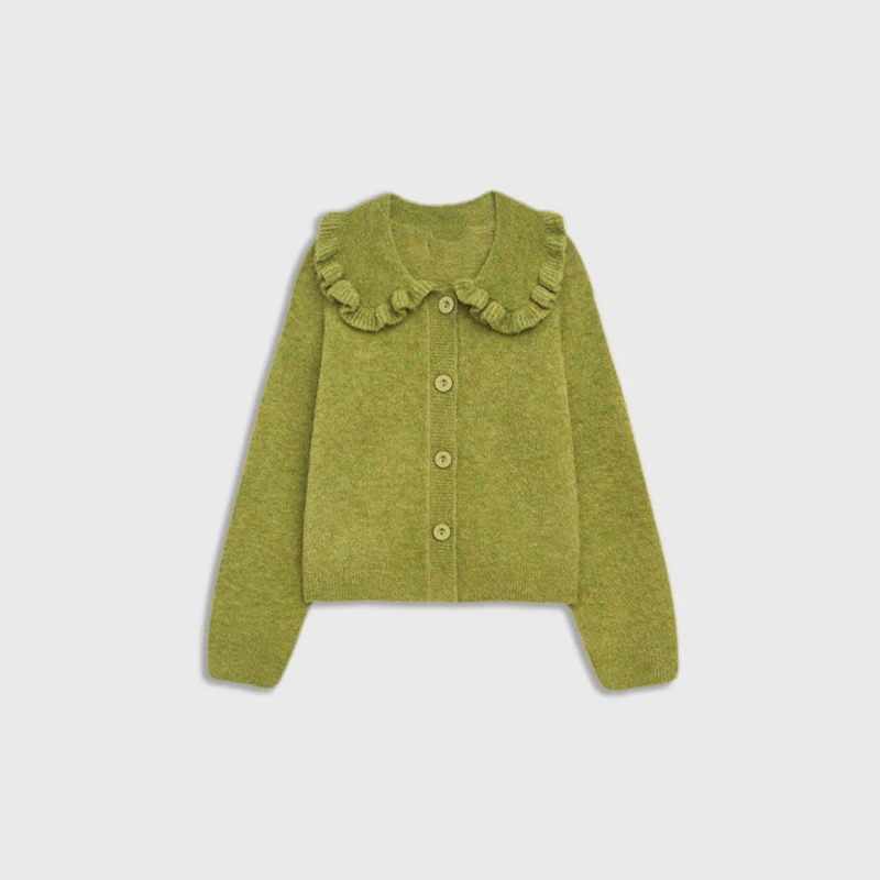 Green Cardigan