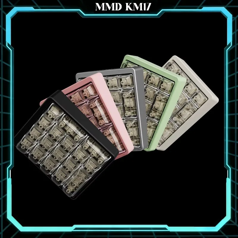 

MMD 17 Key Tri-mode Wireless Mechanical Numpad Bluetooth 2.4G Macro Programmable Keyboard Hot Swap RGB Digital Pad for Designer