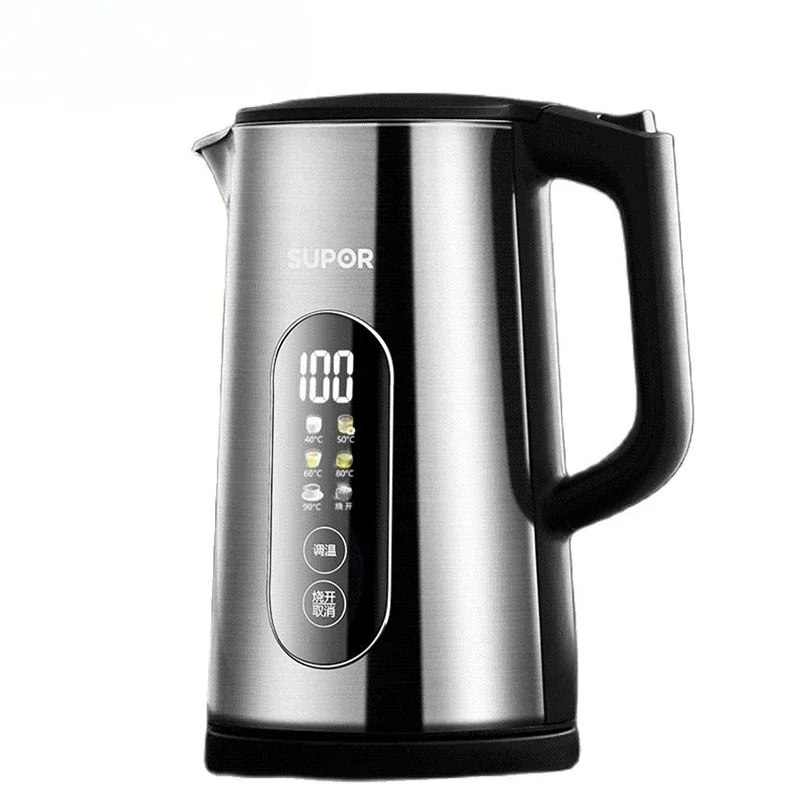 Electric Kettle 1.7L Graphic Smart Display Boiling Water Heater 6 -Section Temperature Portable Home Insulation Kettle