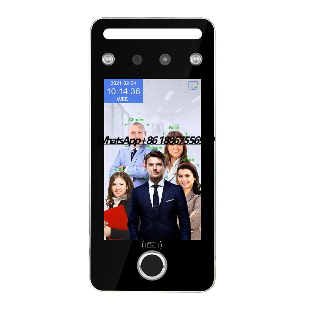 

Visible Light Fingerprint Reader & Palm Scanner TCP/IP and WIFI Dynamic Face Recognition Terminal System