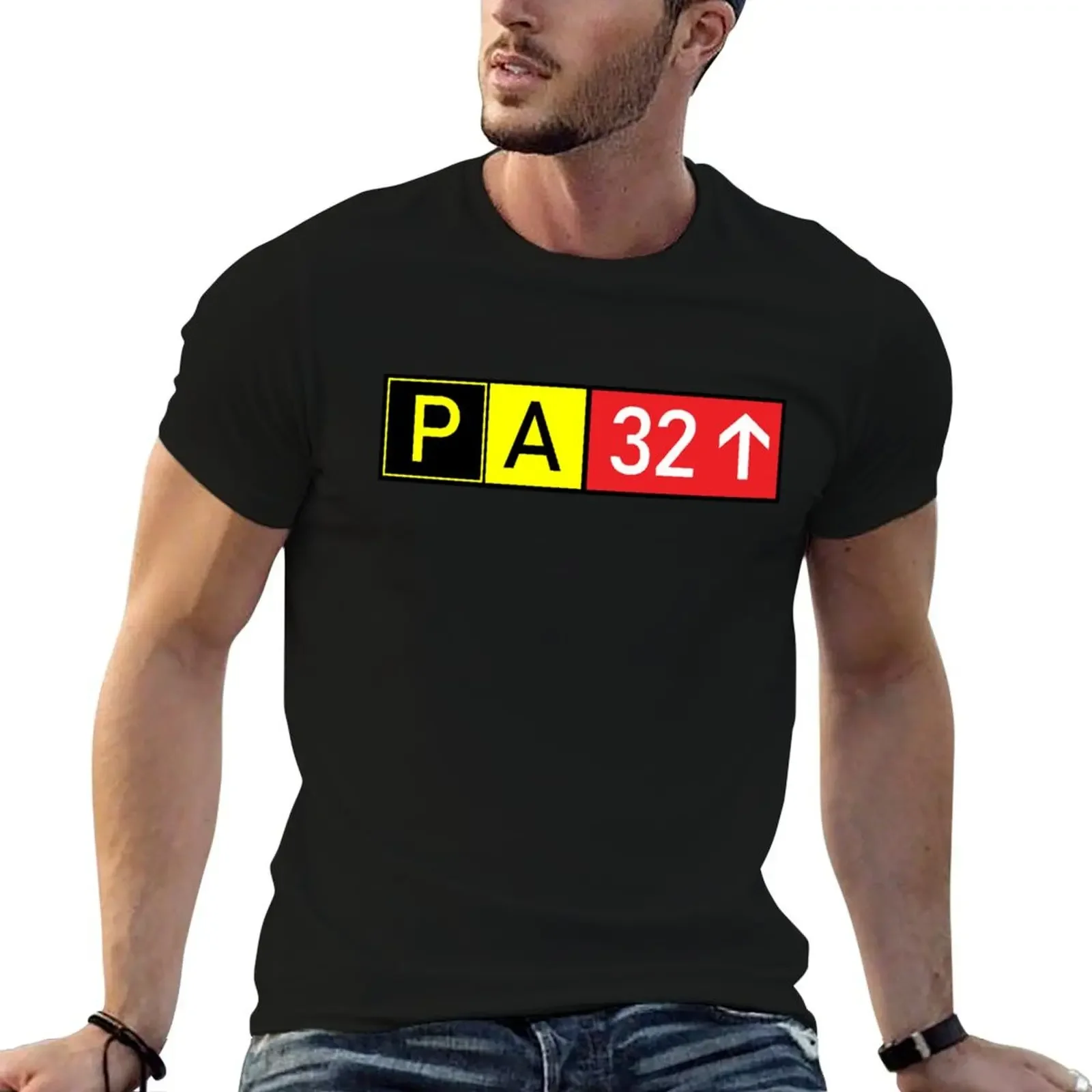 PA-32 T-Shirt anime t shirts graphic tee shirt plus size tops mens t shirts casual stylish