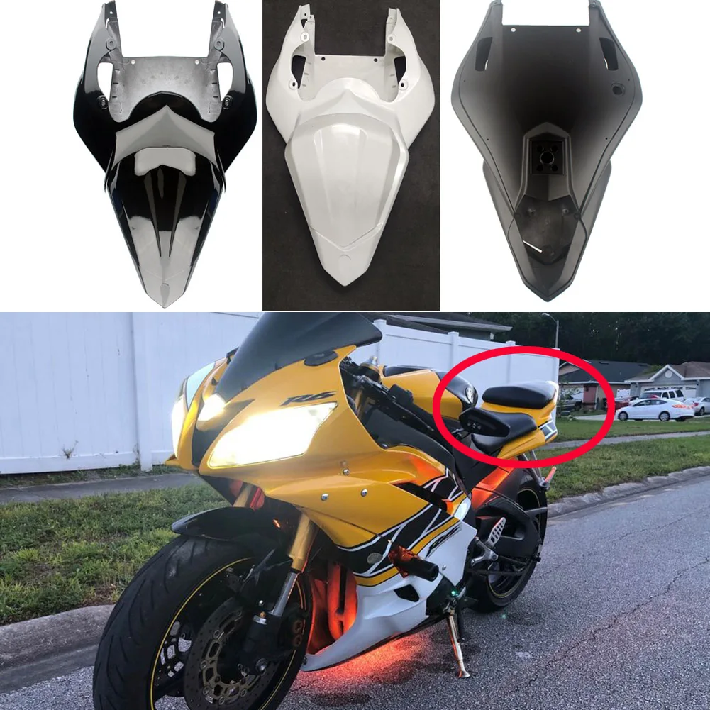 

Rear Tail Fairing Molding Injection For Yamaha YZF R6 2006-2007 Unpainted White /Glossy Black/Matte Black