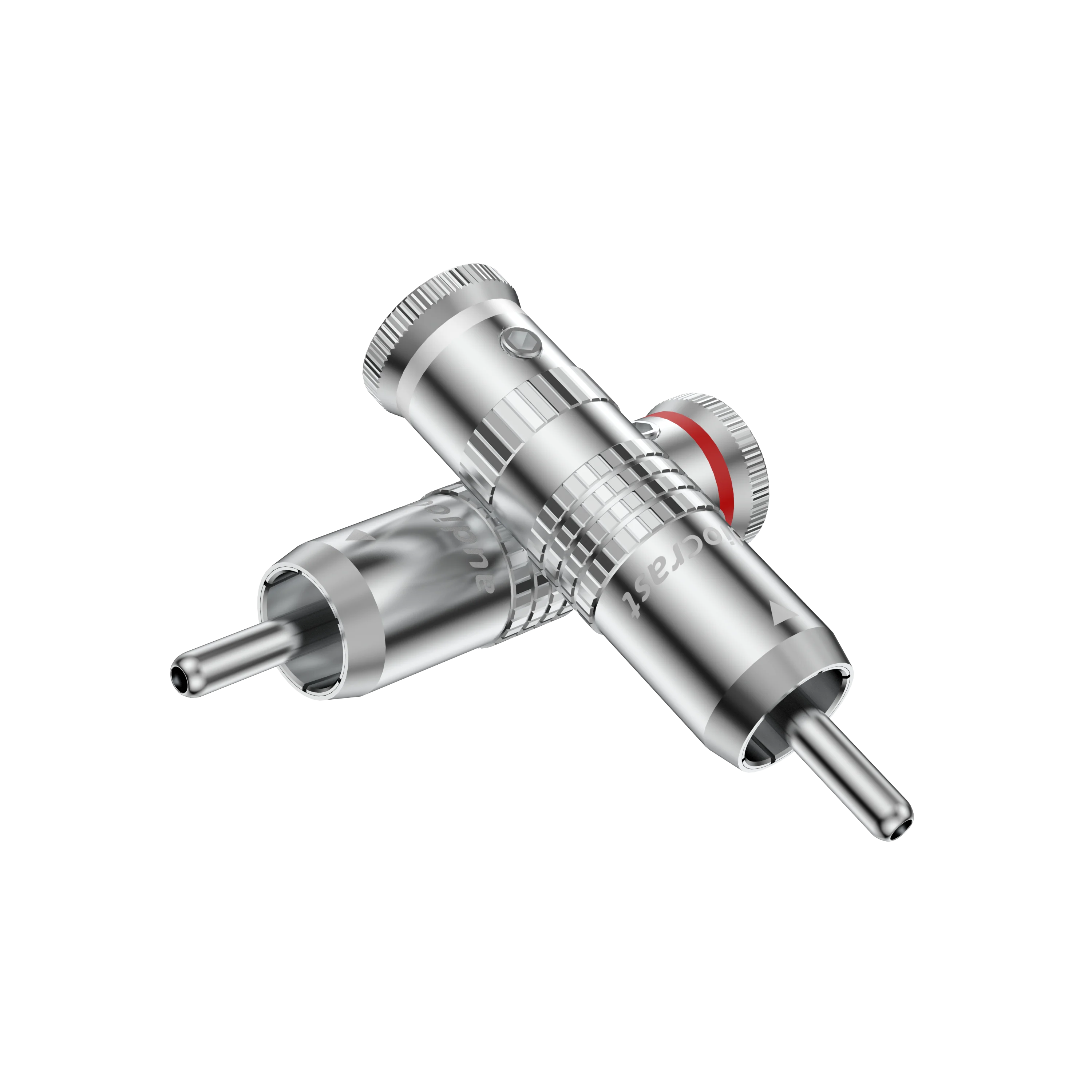 4 шт. Audiocrast посеребренный кабель RCA аудио разъем припой RCA разъем для DIY аналоговый HIFI