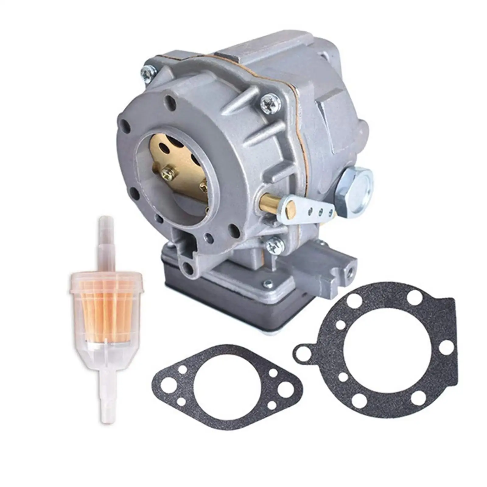 Carburetor Replacement Sturdy Compact Metal Replaces Easy Installation with 2 Gaskets for 694056 693479 498729 204912 Lawn Mower
