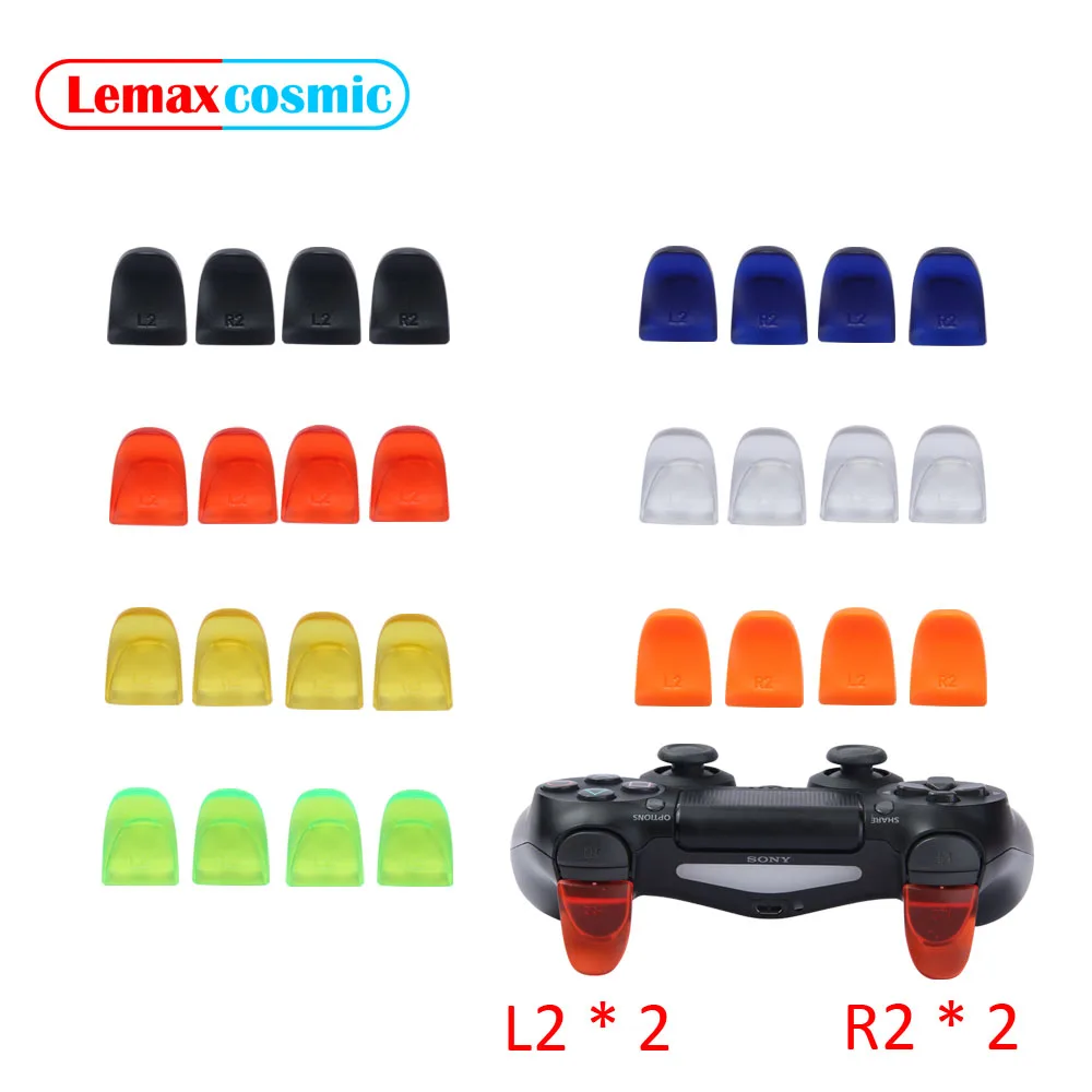 2 Set Gamepad Controller L2 R2 Not-Slip Bottons Extended Trigger Extender Pad Game Accessories For Sony Playstation 4 PS4