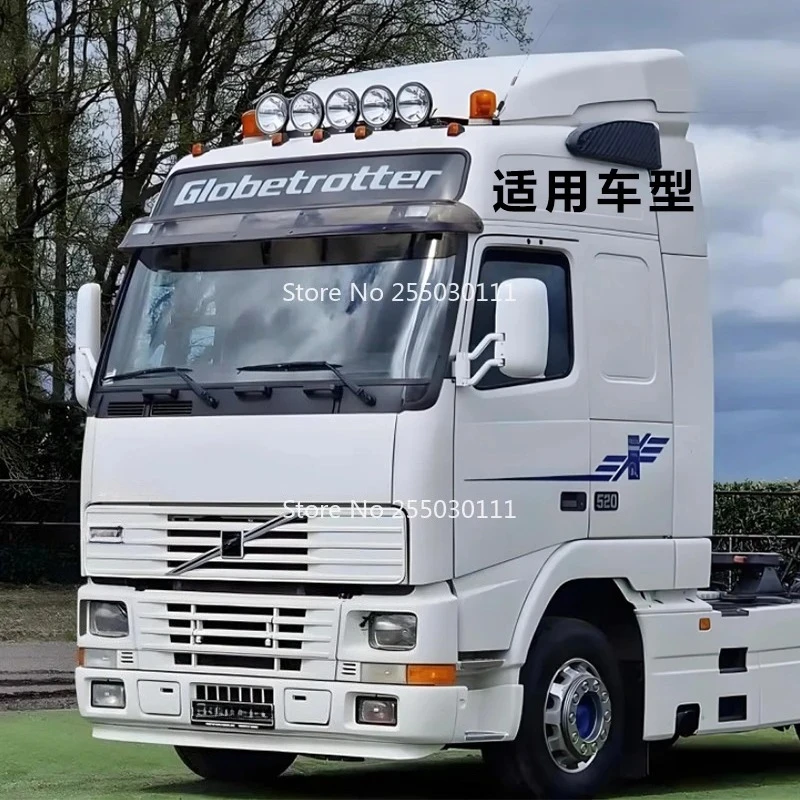 1pcs 24V LED Headlights for Volvo FH12 FM10 FM12 FH16 Truck | DRL+Turn Signal Integrated | IP67 Waterproof | E-mark Certified