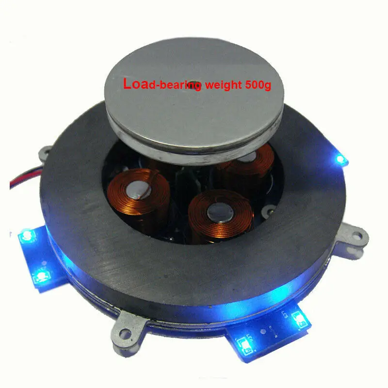 Lusya New 500g Magnetic Levitation Module Core Analog Circuit Magnetic Suspension With LED + power supply