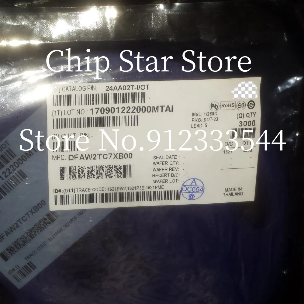 5-100Pcs 24AA02T-I/…