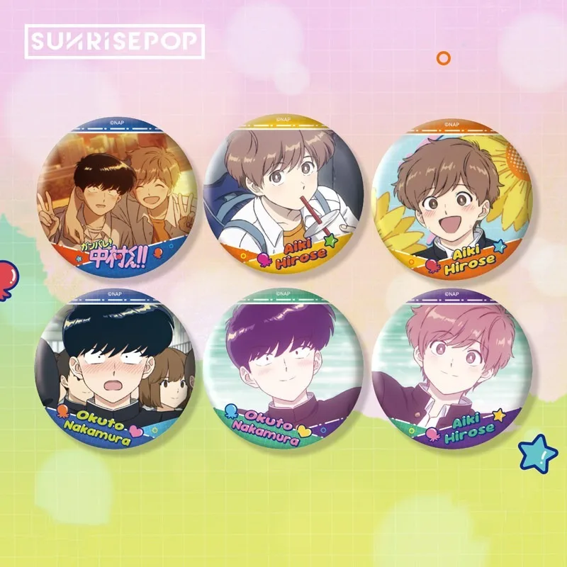 va-per-il-gusto-nakamura-okuto-nakamura-aiki-hirose-anime-merchandise-autentico-distintivo-cartolina-portachiavi-sunrisepop-bambola-di-cotone