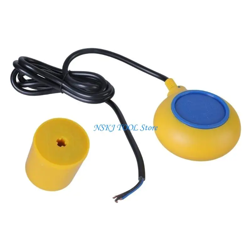 

L8RC Float Water Level Switch Water Level Controller Contactor Fit for Water Oil for Tank with 1m/2m Cable