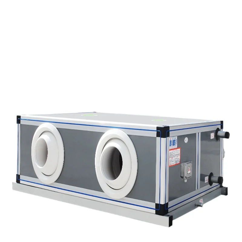 Air handling unit, ceiling fresh air unit, cooling and heating fan box, water cooling and heating fresh air fan