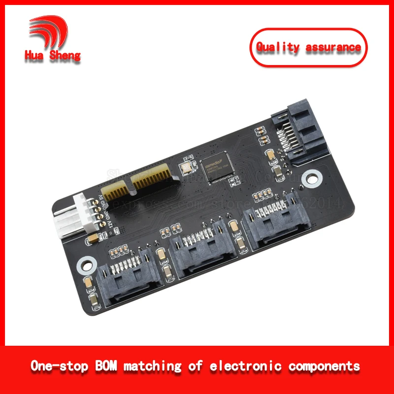 Pci-E to 4-Port Sata 3.0 Expansion Card with 6Gbps High-Speed Sata Interface, Supporting cm