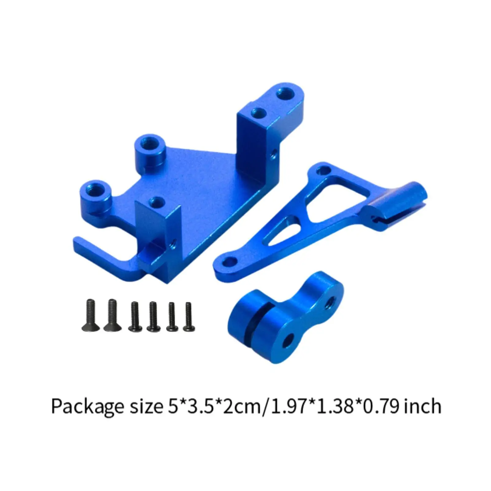 Kit de suporte servo de suspensão de bicicleta de sujeira RC fácil para Losi 1/4 Promoto-MX