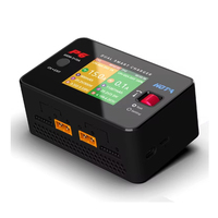 HOTA P6 AC 240V 300Wx2 15Ax2 Dual Channel Smart Balance Charger T240 240W Adapter For 1-16S LiHV/Lipo/LiFe/Lilon