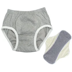 Reusable Adult Diapers for Elderly, Anti-Leakage Washable Incontinence Underwear with High Absorbency for Urine Protection