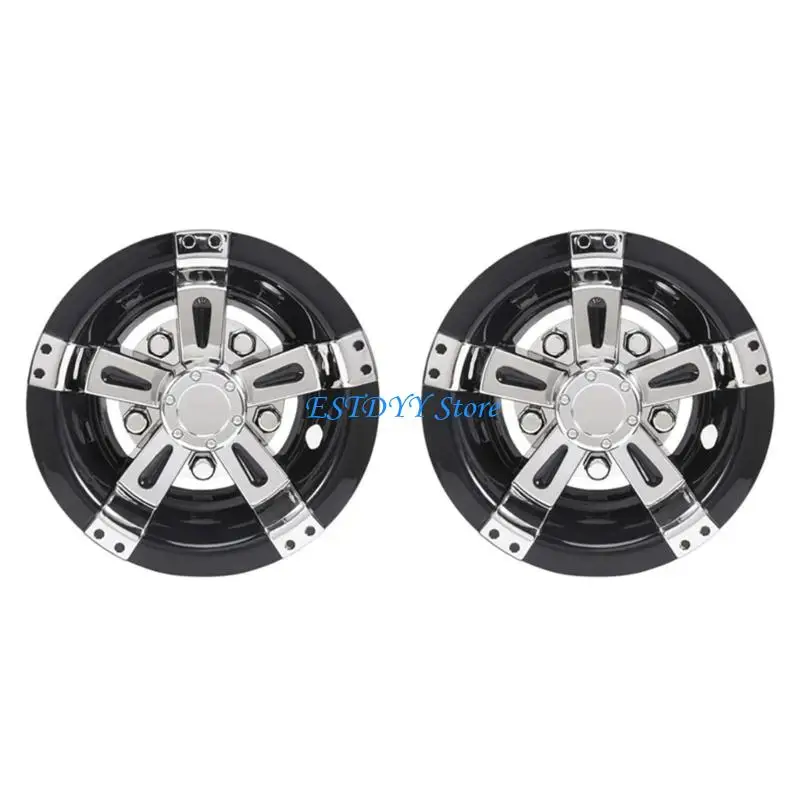 

G6DE Golf Cart Hub Caps Light weight Electric Golf Cart Universals Golf Cart Wheel Cover for Various Terrain Use