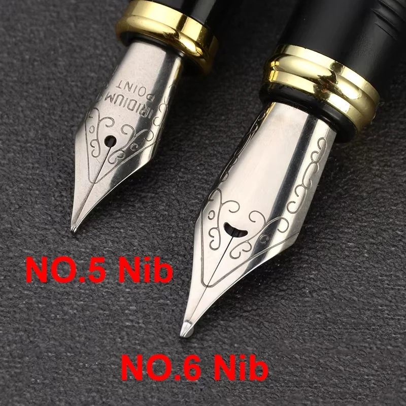Hand-made Rounded Polished Thick Fountain Pen 1.2mm 3.0mm Double-layer Long Knife Blade Nib Practice Writing Pen