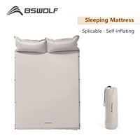 BSWolf  Inflatable Mattress Outdoor Tent Camping Mats Self-inflating mattress Spliced  Outdoor Thick