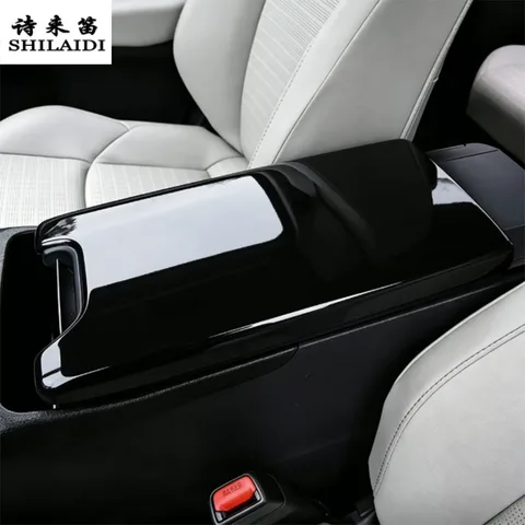Накладка из замшевой кожи для центральной консоли Toyota BZ4X EA10 2022-2023, наклейка-накладка на подлокотник для хранения и организации пространства