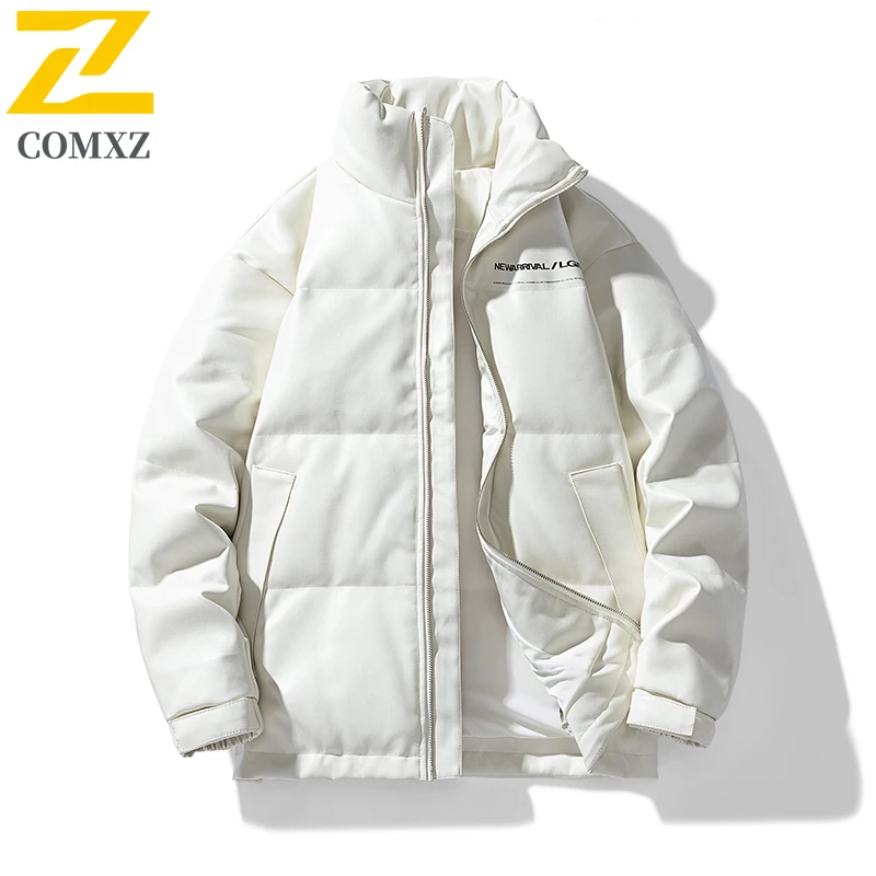 الرجال أسفل سترة 2025 جديد عصري متعدد الاستخدامات 90 الأبيض بطة أسفل سميكة الباردة برهان الدافئة باركر معطف في الهواء الطلق سترة شتوية غير رسمية