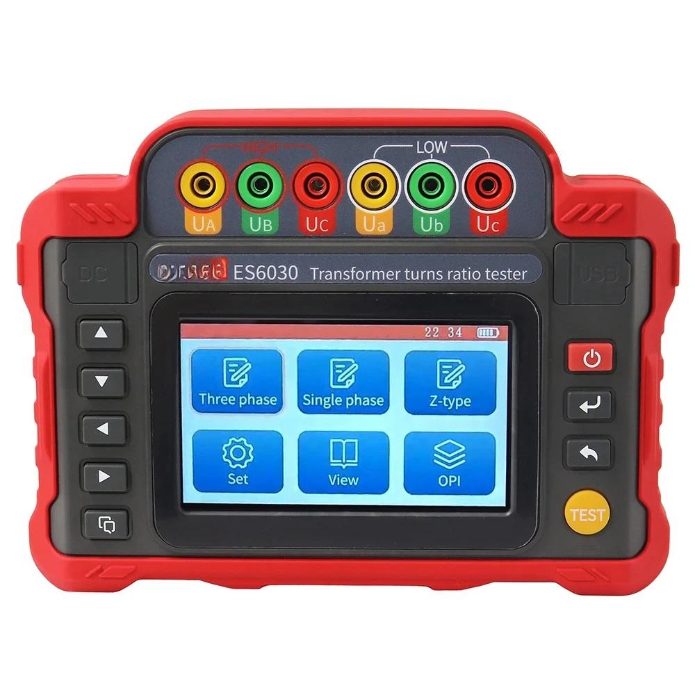 

ES6030 TTR tester Voltage transformer winding ration tester transformer turns ratio tester