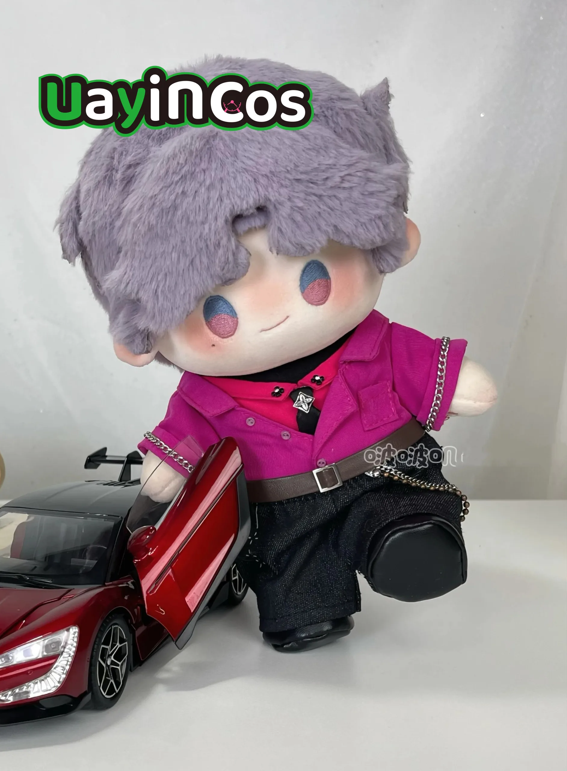 

20 см кукольная одежда Love and Deepspace Rafayel пальто галстук рубашка обувь модная крутая одежда костюм аниме игра игрушка детский подарок