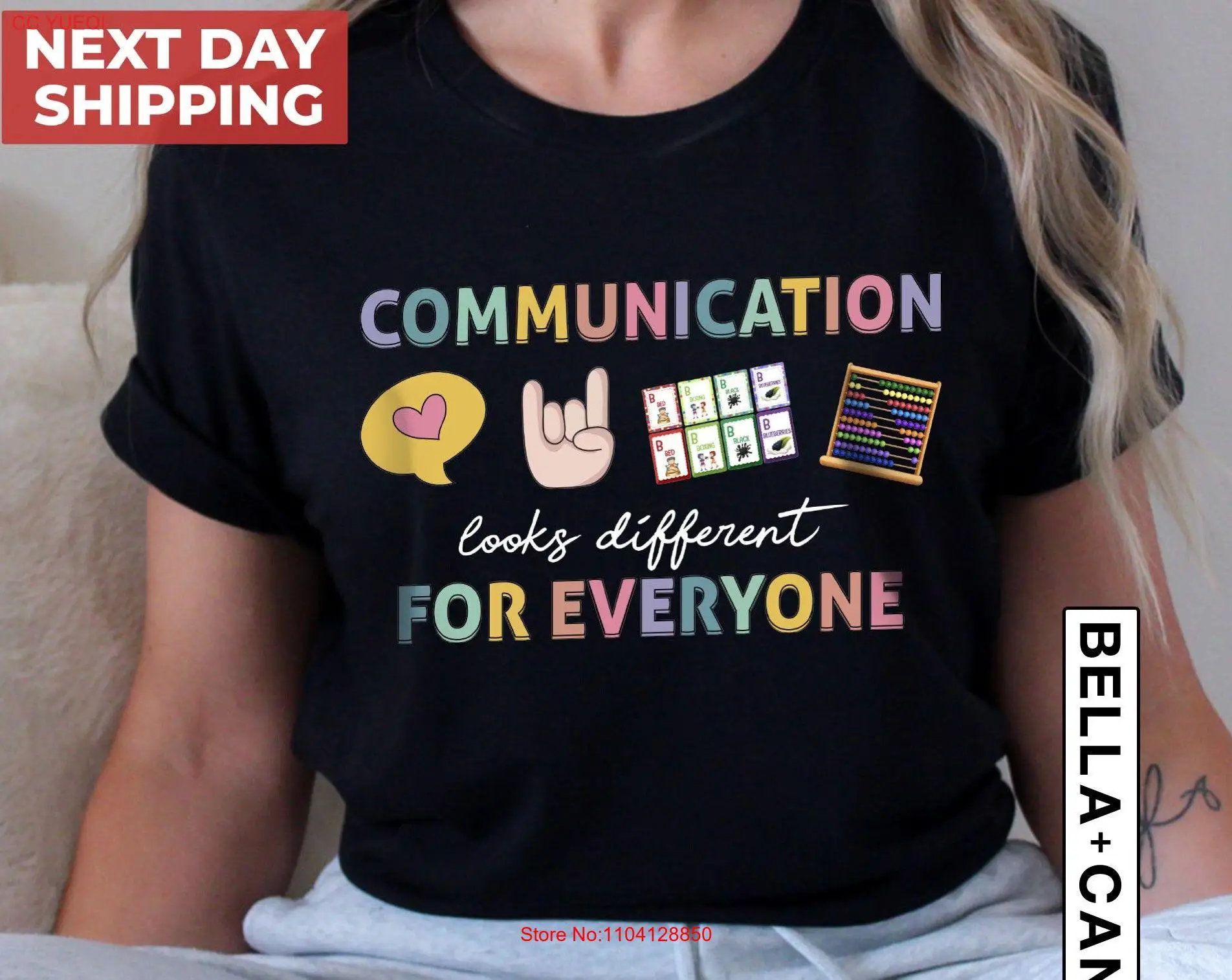 Communication T Shirt Speech Therapy Appreciation Pathologist AudiologisT Audiology Slp AAC Speechie SLPA