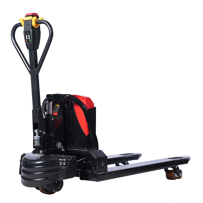 

Небольшой поворотный радиус, литиевая батарея, электрическая тележка для поддонов, 2000 кг, 3000 фунтов, моторизованная мощность, электрический ручной домкрат для перемещения поддонов