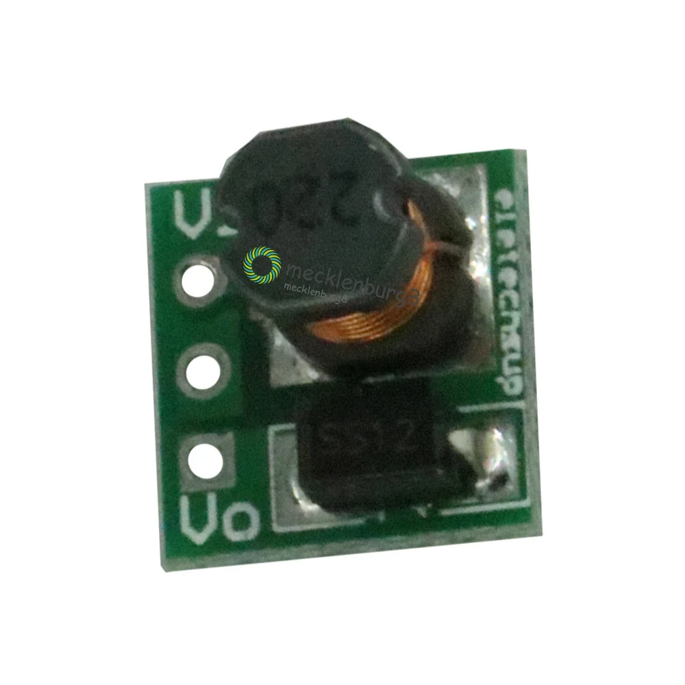 5 pieces  1 V - 3 V to DC 3.3 V Step Up Boost Power Module DC-DC Converter