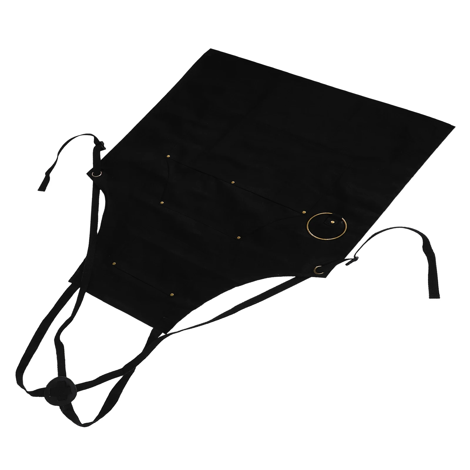 

Waterproof Apron With Pockets Kitchen Chefs Work Aprons Reusable Stain-Resistant For Housework Garden Hair Salon Barber