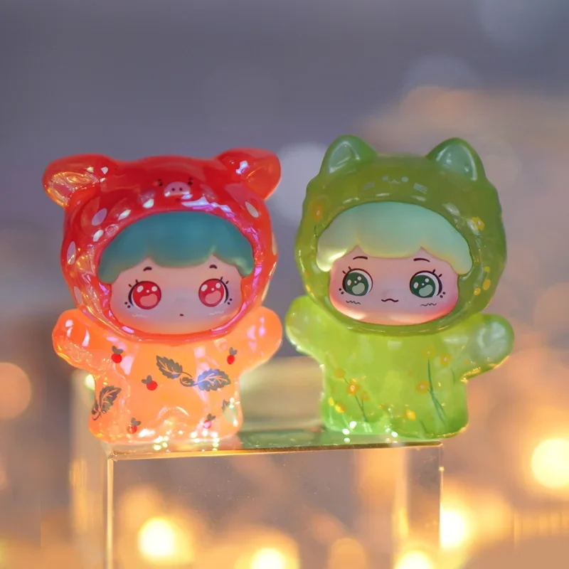 Baobao Pet Store Spring Journey Transparent Edition Series Mini Blind Box Toys Kawaii Anime Action Figure Caixa Caja Surprise