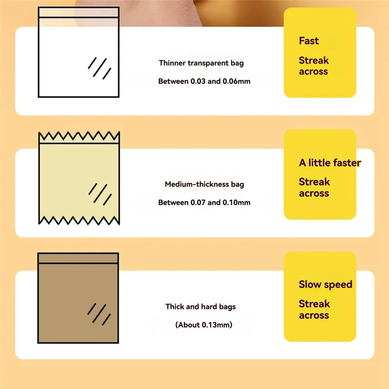 ABPR-Small Sealing Machine Snacks Laminator Home Use Plastic Bag Food Preservation Vacuum Sealing