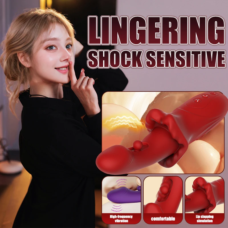 قوية الشريحة G-بقعة هزاز للنساء الحلمة البظر محفز الاستمناء قضبان اصطناعية المهبل مدلك لعبة الجنس الكبار للإناث