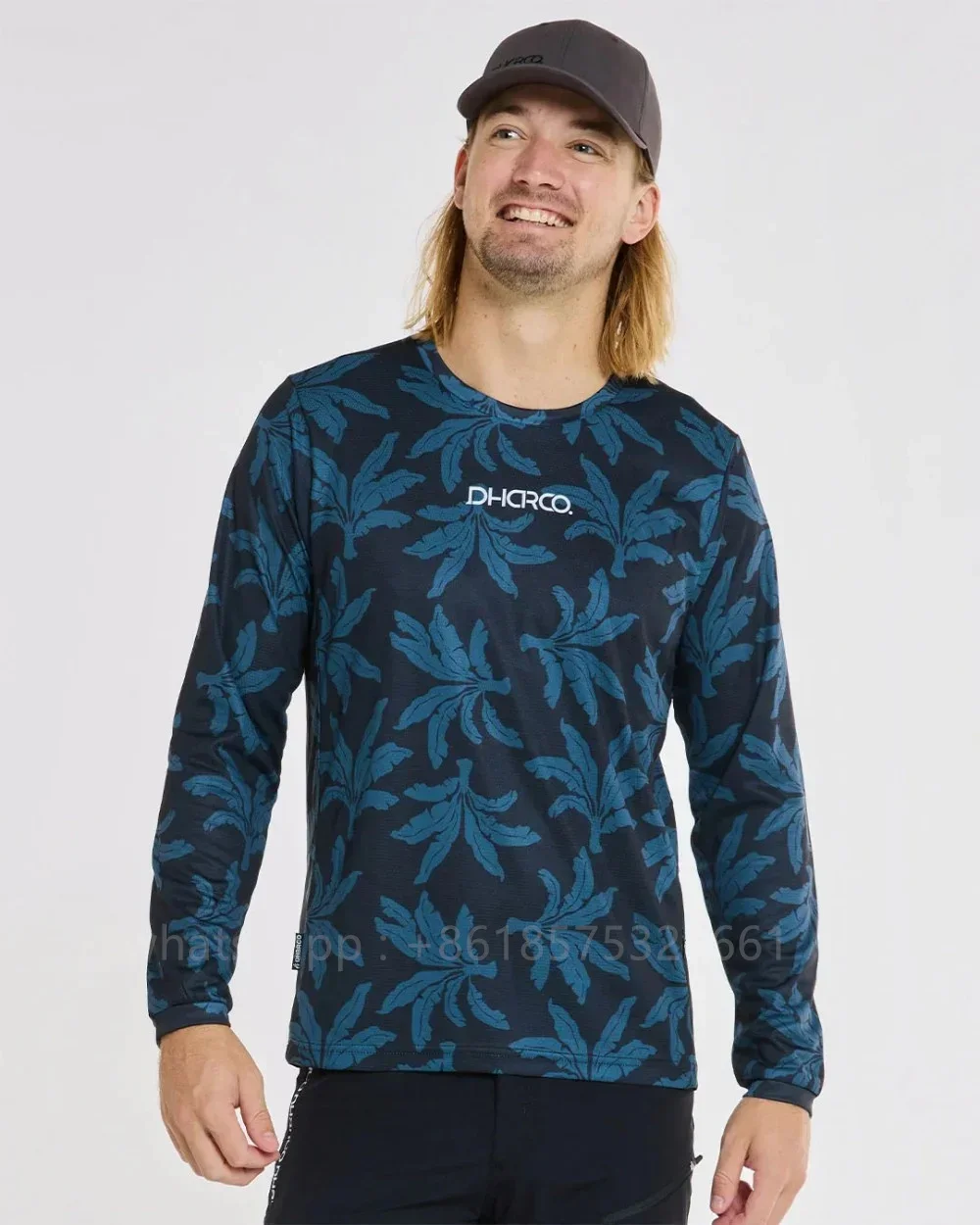 

Men Cycling Long Sleeve Jersey Mountain Bike Clothing Motorcycl Mesh Quick Dry T-Shirt Motocross Adventure Locomotive Jersey