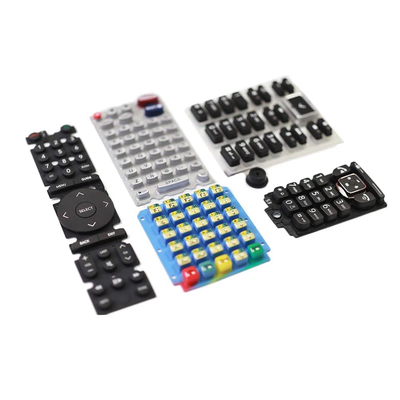 

Silicone Rubber Products Supplier Custom Rubber Keypad Injection Molding