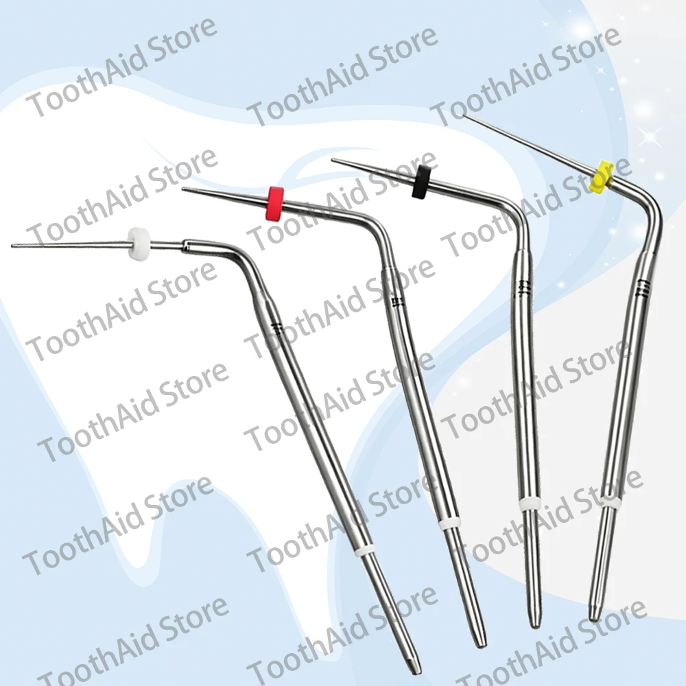 4 Piece Heat Carrier Pluggers Compatible with Buchanan Type B System for Gutta Percha Vertical Condensation Obturation