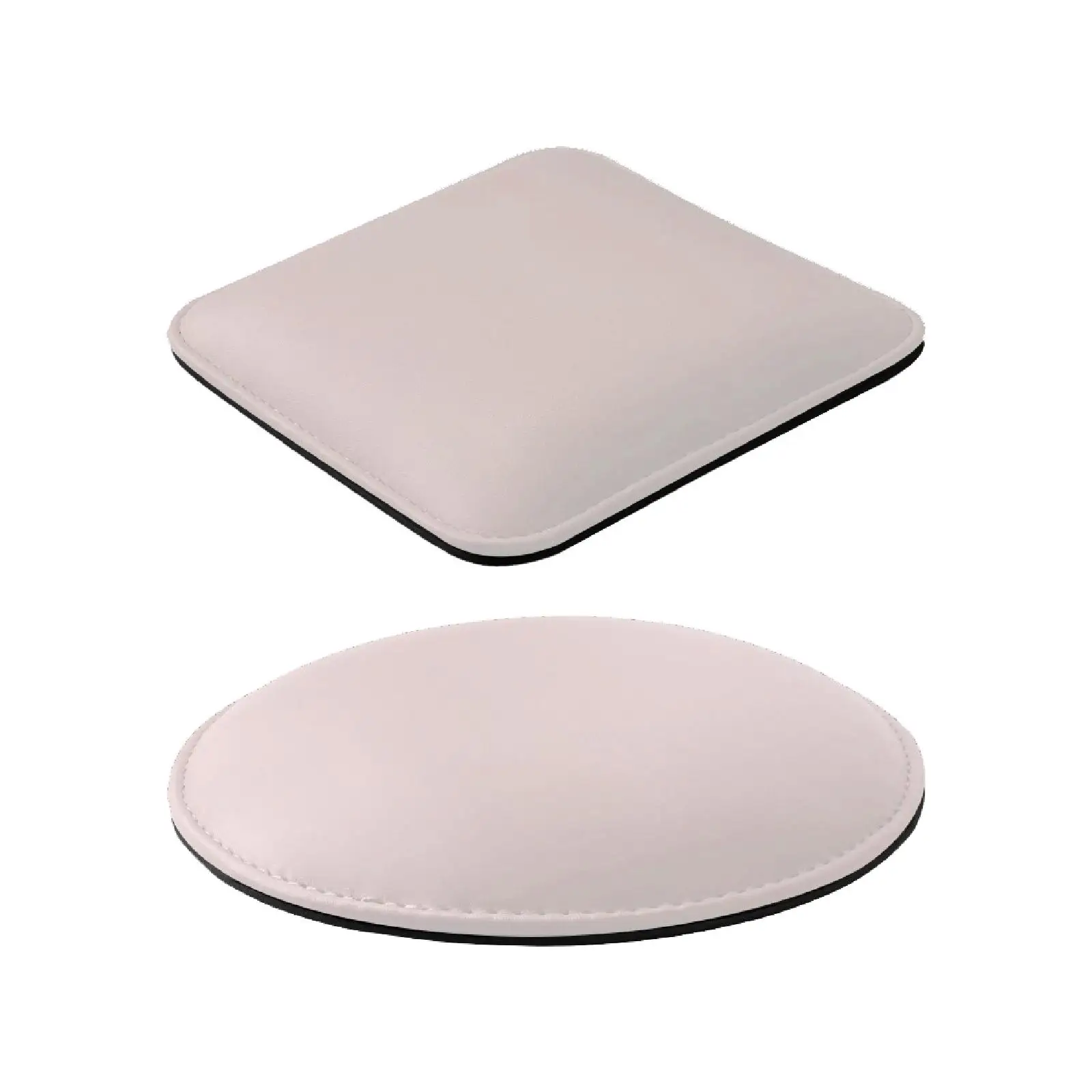 Almofada para descanso de cotovelo, fácil de limpar, antiderrapante, couro pu, suprimentos para unhas, confortável, travesseiro de mão para manicure, salões de casa, faça você mesmo, manicure